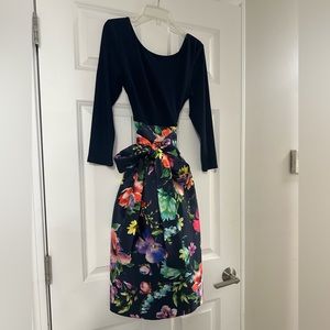 Beautiful floral print dress